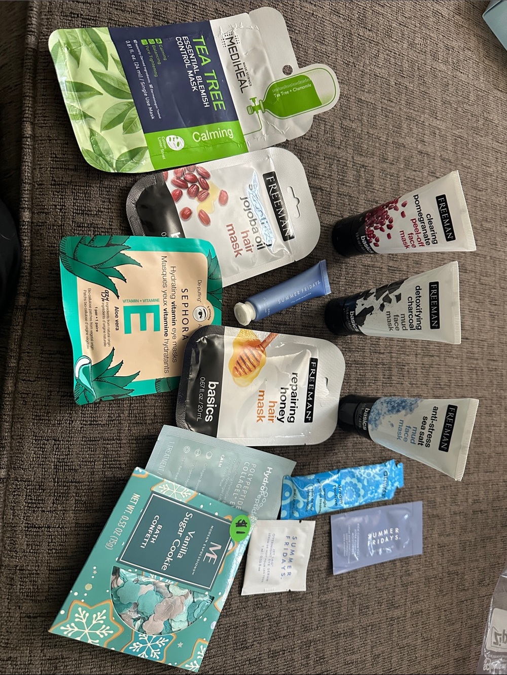 skin care face mask hair mask skin care product bundle